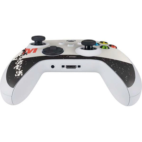 Disney Mickey Mouse Stacked Silhouette Split Xbox Series S Controller Skin